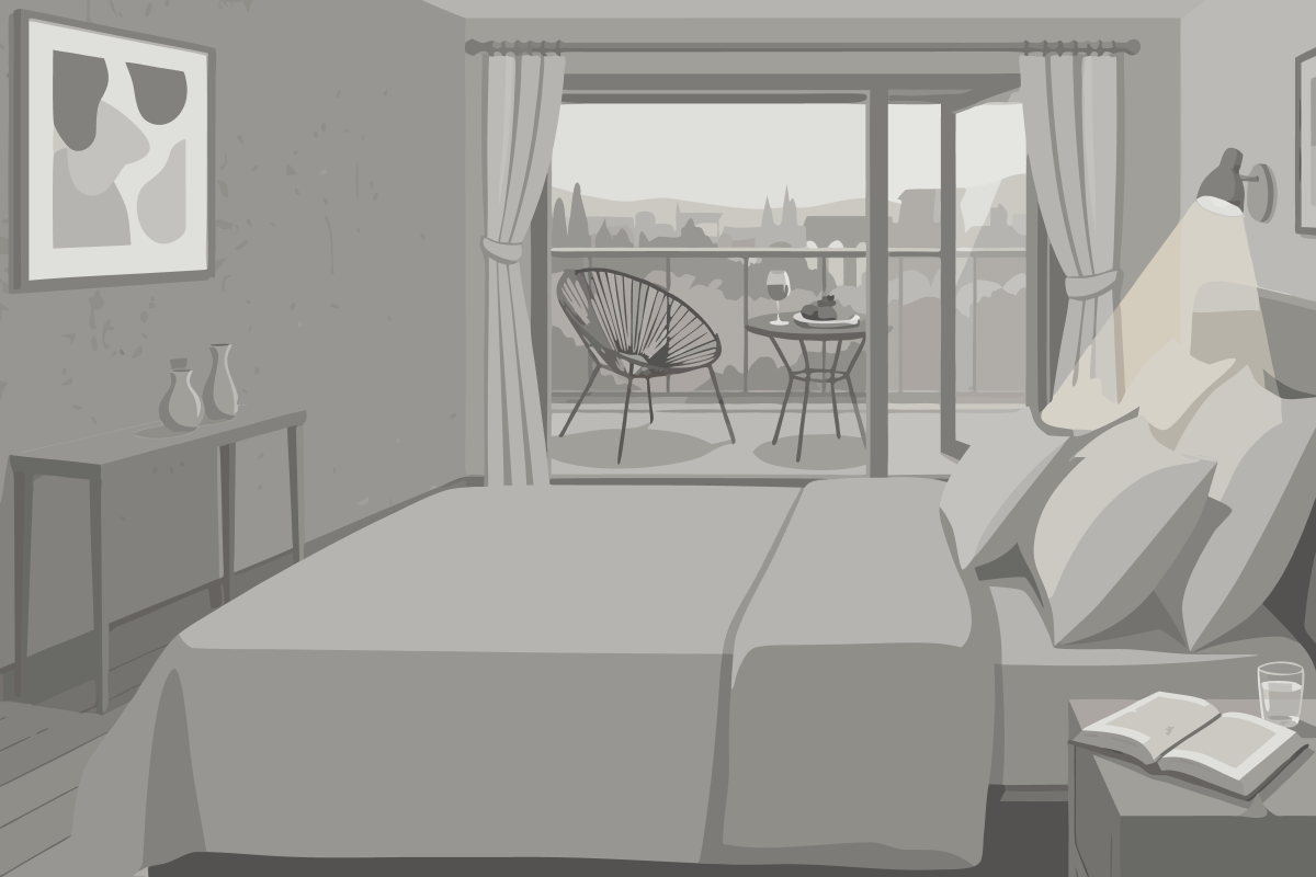 Quadruple Room with Garden View